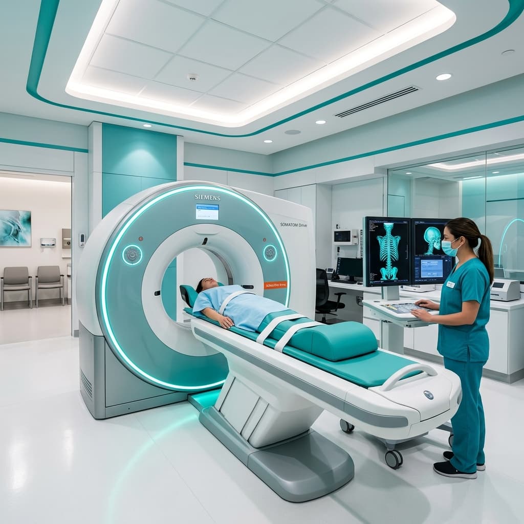 অত্যাধুনিক সিটি স্ক্যানিং সুবিধা